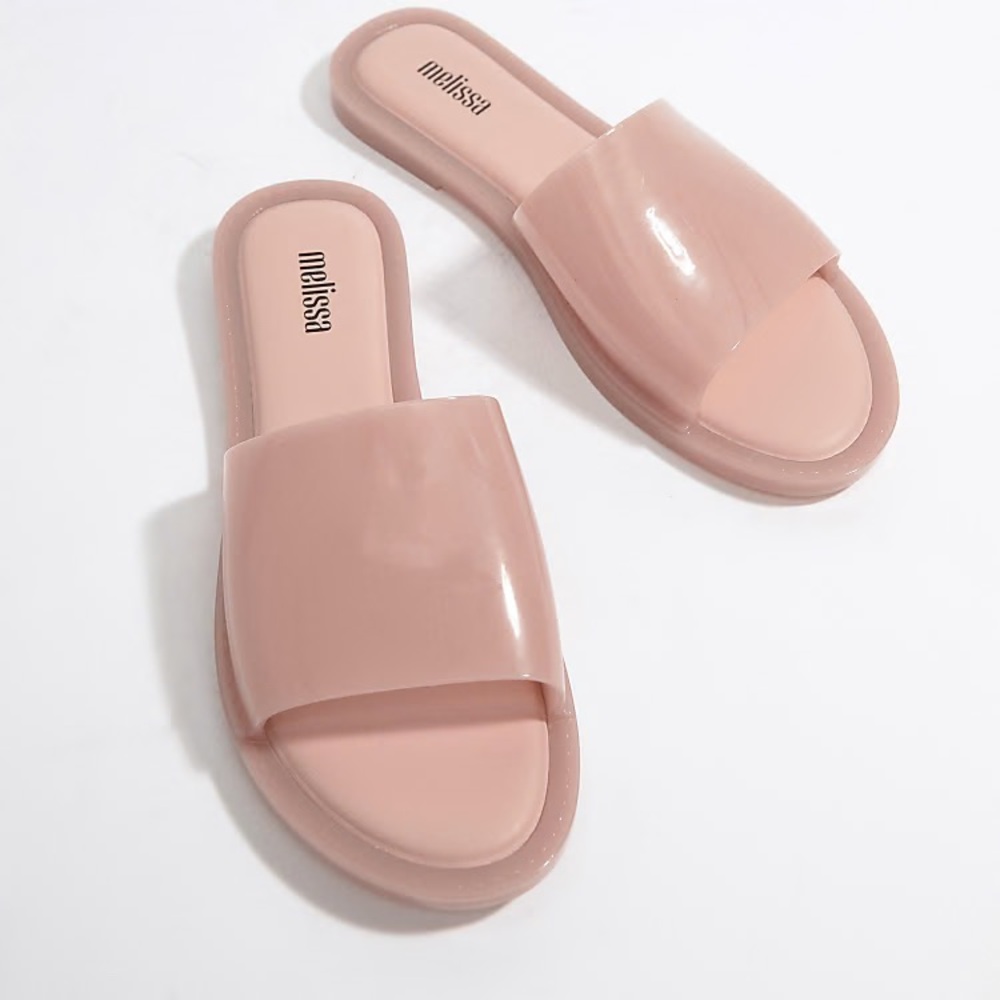 Melissa Light Pink Sandals, Size 6